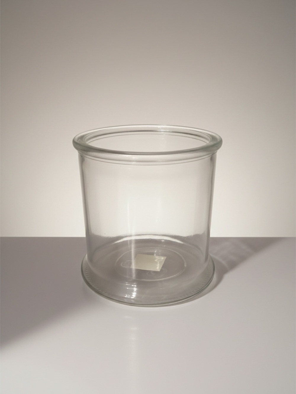 Farmhouse Glass Candle Holder
